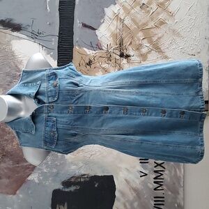 Shein Denim Dress Women Dress S